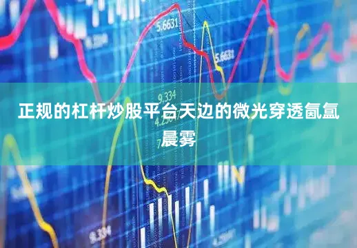正规的杠杆炒股平台天边的微光穿透氤氲晨雾